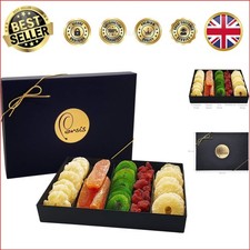 Elegant Crystallised Fruit Gift Box -   Treats for All Occasions