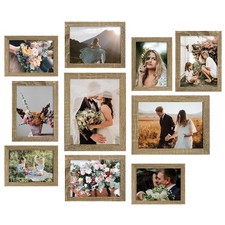 Picture Frame Set 10-Pack, Gallery Wall Frame Collage with 8x10 5x7 4x6 Frame...