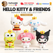 Hello Kitty & Friends Burger King 2026 one set NEW Unopened ! free shipping