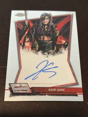 2026 Topps Chrome WWE - Red Brand Autographs Kairi Sane #RBA-KAI (AU) 