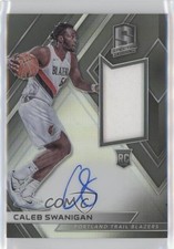 2017-18 Panini Spectra Rookie Jersey Auto 81/299 Caleb Swanigan #126 Auto 5xx