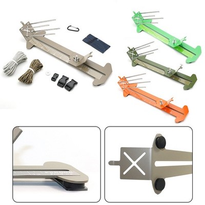 For DIY Craft Bracelet Maker Kit Adjustable Stainless Steel Rope Braider Tool