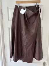 Leather Regular Size Skirts for Women for sale UK