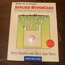 Hypercard Apple Macintosh Mac Vintage Software Book Brady utility daniels mara