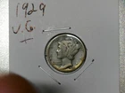 1929-P Mercury silver Dime VG Very Good condition, NICE TONING, LOW SHIPPING