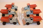 Six (6) Vintage 1964 Matchbox Lesney Scammell Snow Plough Plow Trucks #16