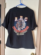 ABC Harley Davidson, Pontiac-Waterford Michigan T Shirt Black XL. LN
