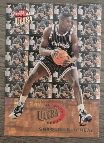 Shaquille O'Neal 1992-93 Fleer Ultra All Rookie Team RC #7 Orlando Magic HOF