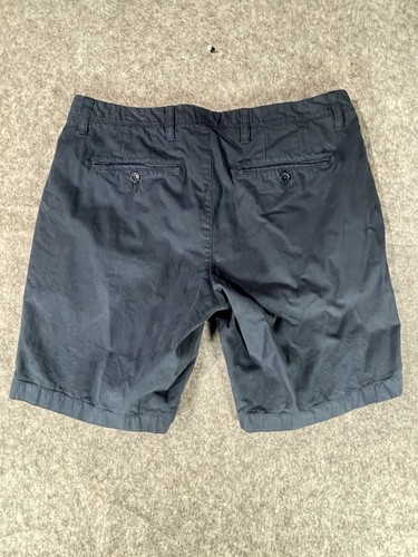 UNTUCKIT Men’s 9 Inch Chino Shorts Navy 34 Waist Regular Fit Classic Pima Cotton - Picture 5 of 5