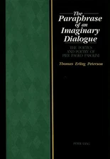 THE PARAPHRASE OF AN IMAGINARY DIALOGUE: THE POETICS AND By Thomas Peterson *VG*