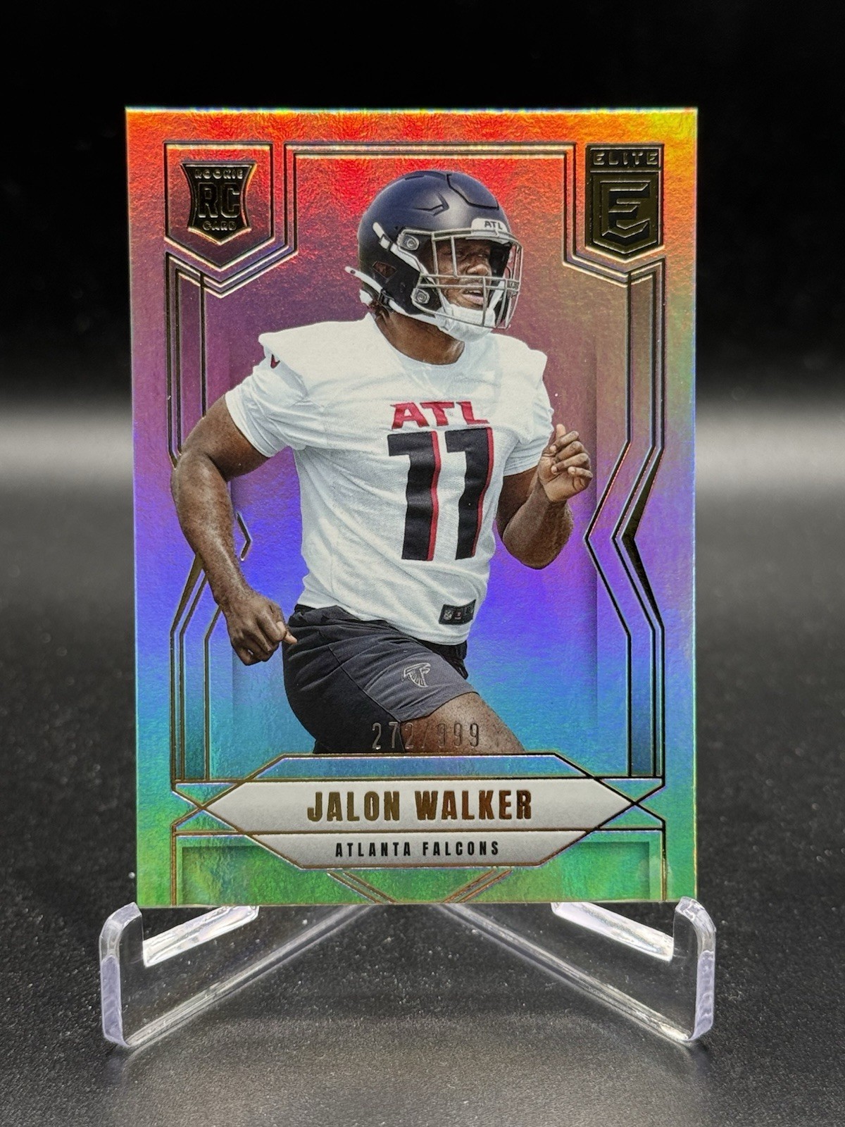 2025 Panini Donruss Elite - Rookies Jalon Walker #165 272/999 (RC)