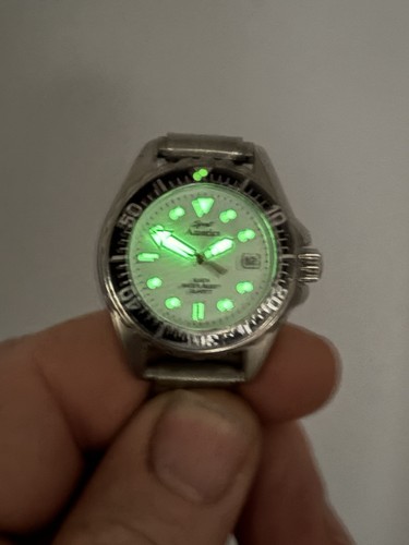 Vintage Sport America Diver Watch 10ATM Women’s,Date,Luminous Hands/Markers - Picture 10 of 23