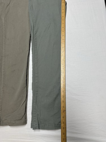 Lot Of 2 Mini Boden Boys' Pants Trouser Classic Khaki Size 14y Not Perfect - Picture 3 of 5