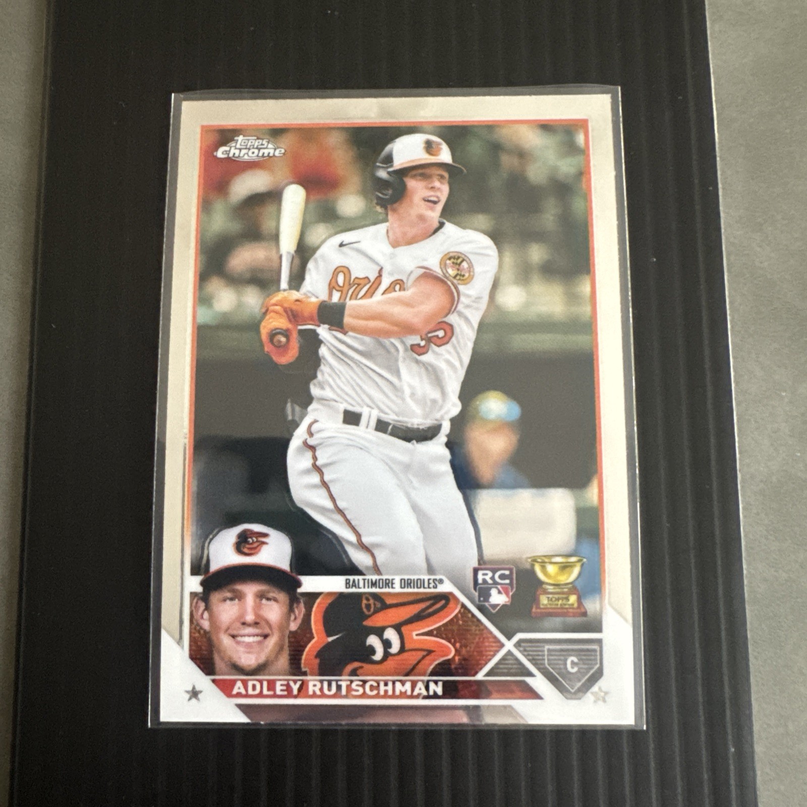 Adley Rutschman RC 2023 Topps Chrome #1 Orioles Rookie