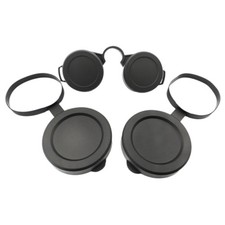 Binoculars Rubber Objective Lens Caps Binocular Eyepiece Lens Cover8681