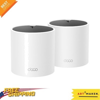 Deco X15 WiFi 6 Mesh System - Powerful Coverage, Parental Control, Remote Access