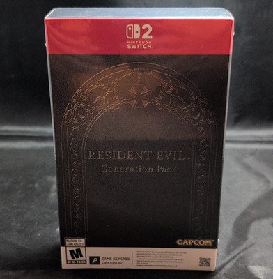 Capcom Nintendo Switch 2 Resident Evil Generation Pack SEALED NEW