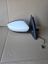 12-19 Seat Toledo O/s Drivers Door Mirror Wing Mirror White Manual Adjustment 