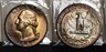 1954 P Washington Quarter 25C Gorgeous Toning Old Dealer Packaging CH-BU Philadelphia Washington