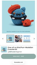 SOLD OUT presale Woobles Purr-mutation 1 of a kind Mystery Wooble RARE 