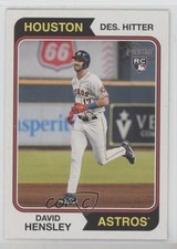 2023 Topps Heritage David Hensley #308 1ar2