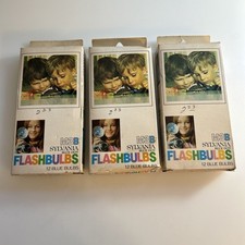 Vintage Sylvania Flash Bulbs M3B 36 Bulbs za2