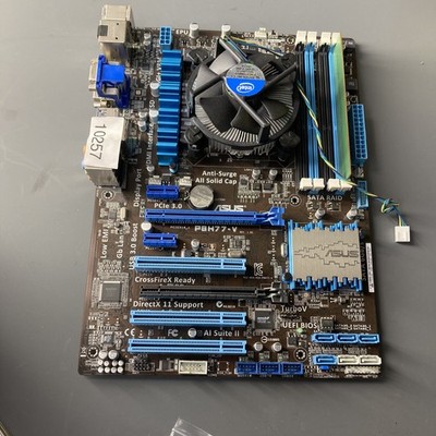 Asus P8H77-V LE LGA1155 ATX Motherboard DDR3 Intel i5-2520 3GHz 4GB RAM