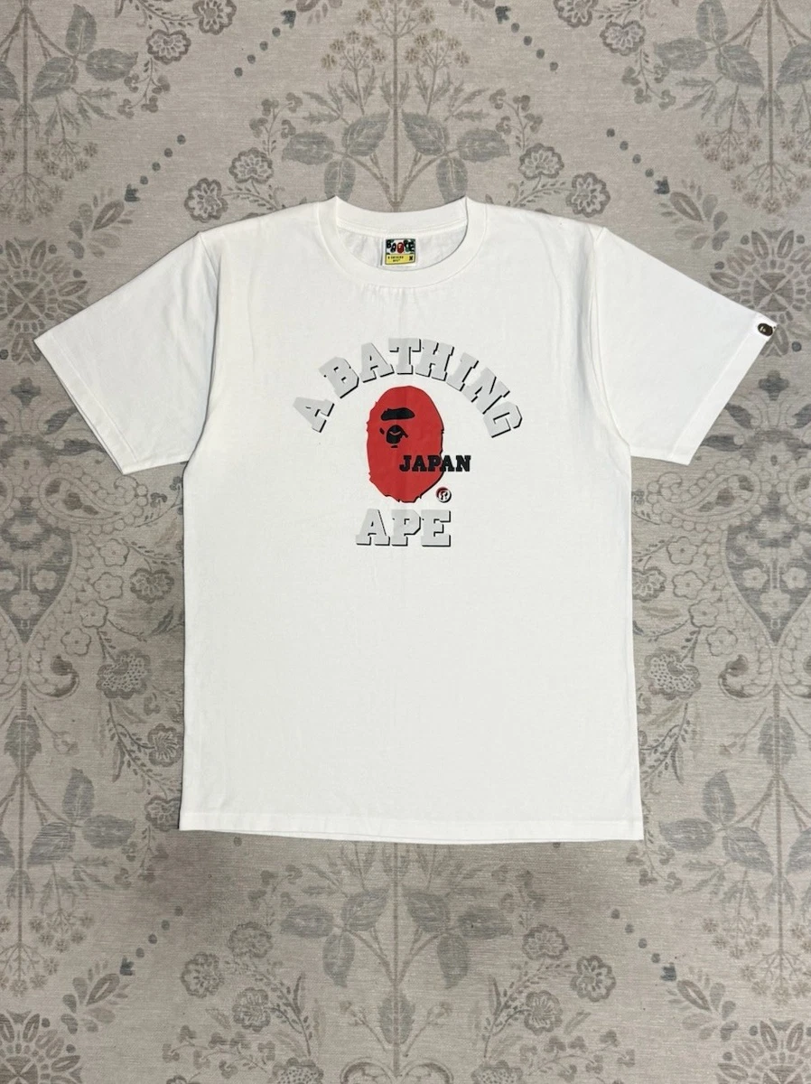 A Bathing Ape Red T-Shirts for Men for sale | eBay