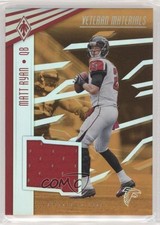 2017 Panini Phoenix Veteran Materials Orange 19/25 Matt Ryan #VM-MR fl4