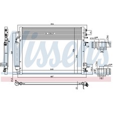 Condensateur Chrysler 300C