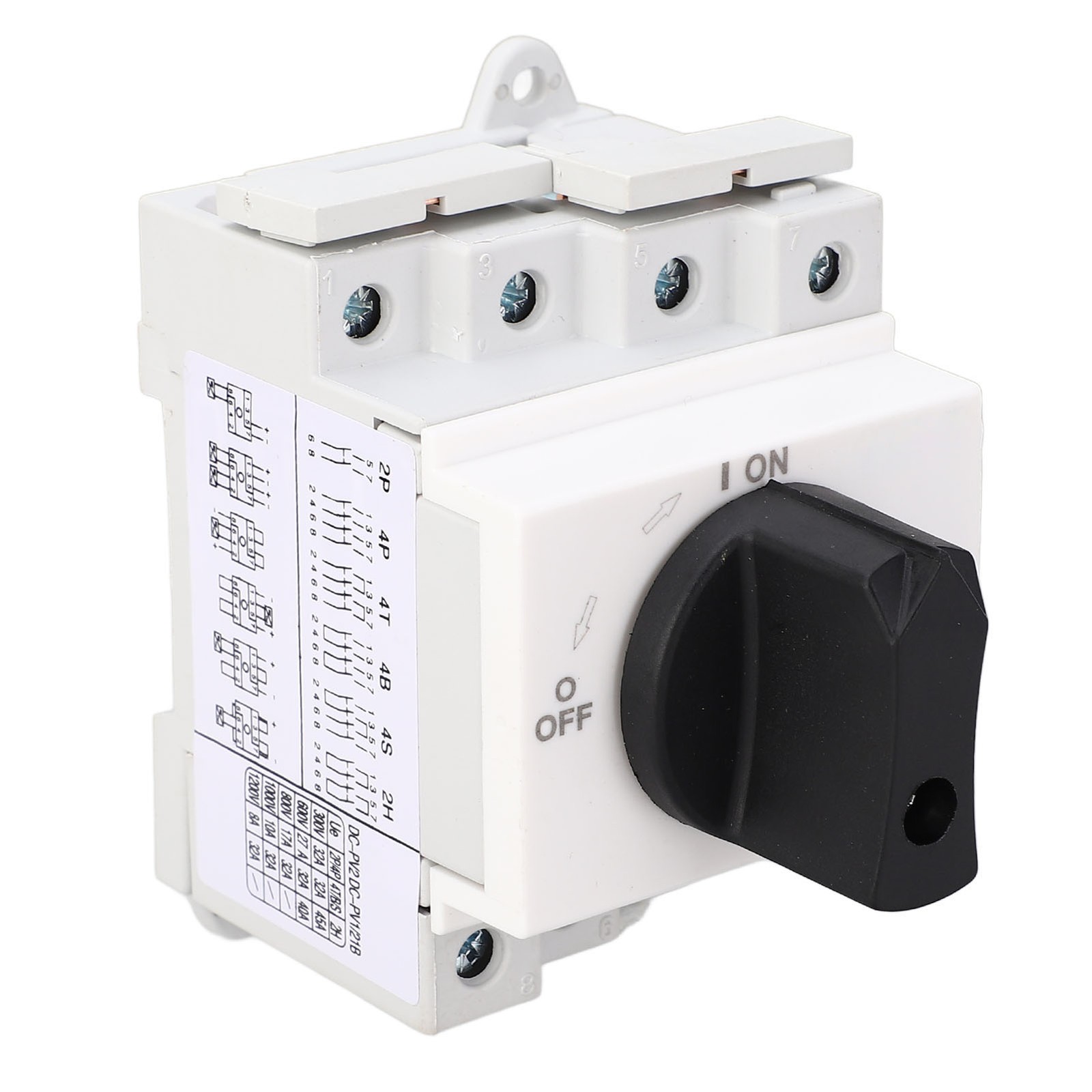 Photovoltaic DC Isolator Solar Switch Stable Flame Retardant Function For Power