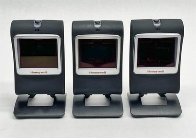 Honeywell Genesis 7580G-2 7580G-2-N USB Tabletop Barcode Scanner Lot of 3