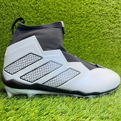 Adidas Nasty 2.0 Mens Size 10 White Black Running Outdoor Football Cleats