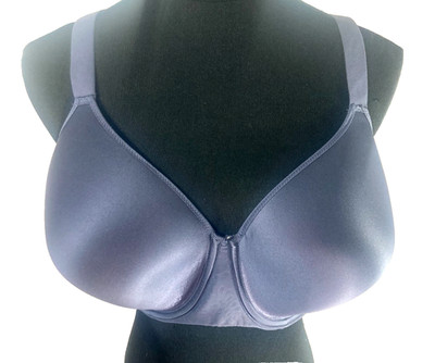 New- Chantelle 38F Dark Gray Padded Bra Underwire