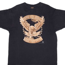 VINTAGE 3D EMBLEM TEE SHIRT 1993 SIZE XL MADE IN USA