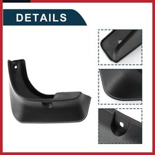 4Pcs Mud Flaps Splash Guards For Toyota Avalon 2007-2012 Sedan Front & Rear - Black PP+TPE