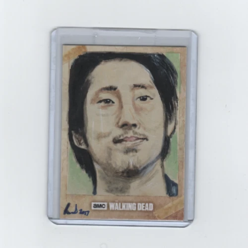 Walking Dead with Sketch Collectable Trading Cards for sale | eBay