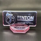 New ListingFenton Pink Art Glass Opalescent Dealer Logo Sign Display