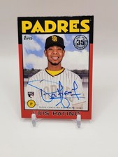 Luis Patino Autograph Rookie 2021 Topps 1986 35th Anniversary Red/25 #86A-LPA  