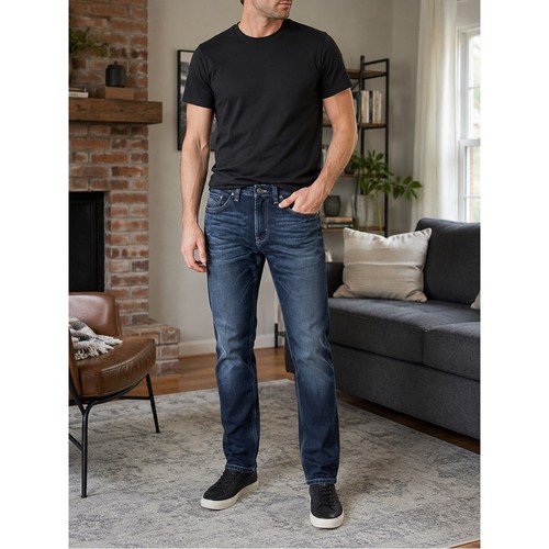 Diesel Thanaz Slim Skinny Jeans Mens 32x32 Wash 008QQ Faded Black Made in Italy