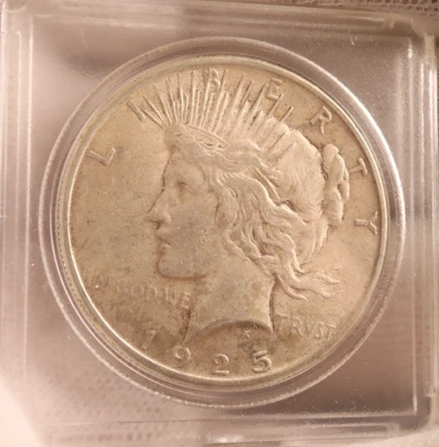 1925 Peace Silver Dollar - VF Condition - Nice Appearance & Details (#UV01-150)