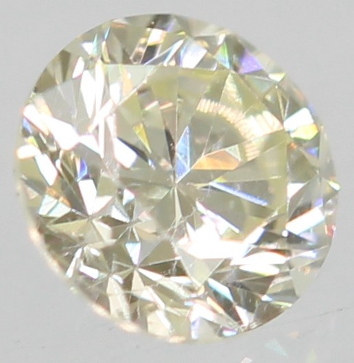 0.23 Carat L VVS2 Round Brilliant Natural Enhanced EARTH MINED Diamond 3.86mm