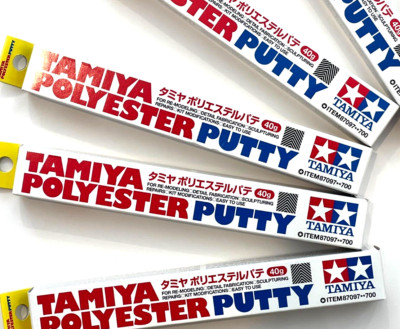 TAMIYA Polyester Putty 40g 87097 Made in Japan