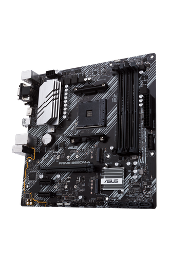 ASUS Prime B550M-A CSM Mainboard (OVP, micro ATX, PCIe 4.0, Aura Sync) - Bild 6 von 8