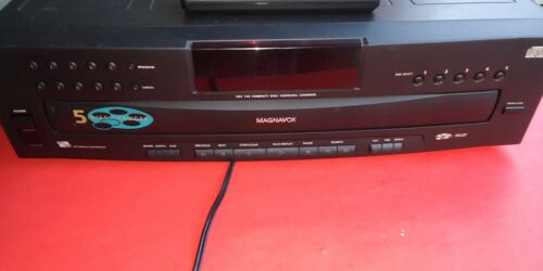 Phillips Magnavox CDC-745 5 Disc CD Changer Stereo Vintage HiFi - Remote - Picture 2 of 5