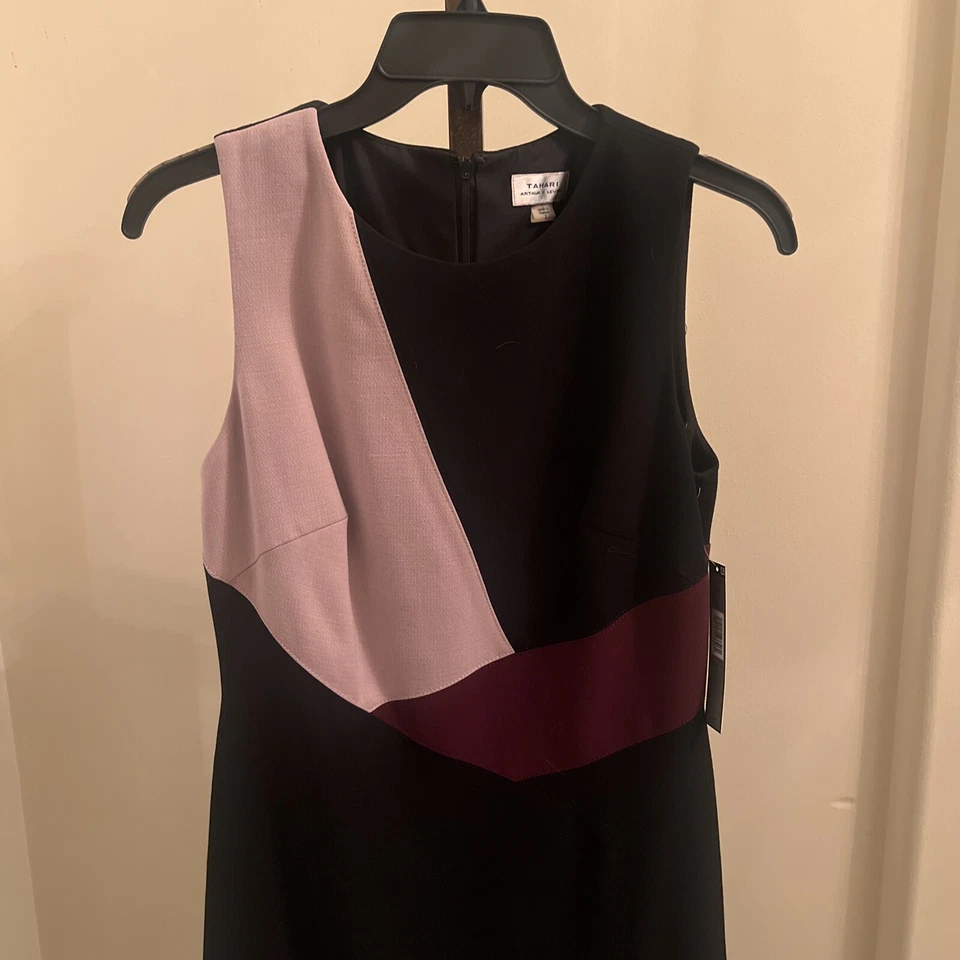 Vestido vaina Tahari para mujer talla 2 nuevo con etiquetas Foto 4 de 4