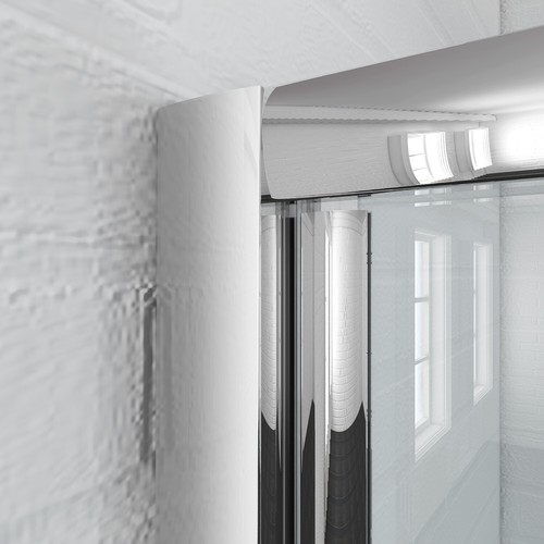 Folding Showe Door Bifold Shower Screen Wall to Wall Size 800/860/900/1000mm - Picture 14 of 22