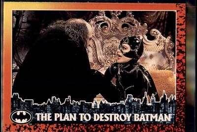 The Plan to Destroy Batman #47 1992 Topps Batman Returns
