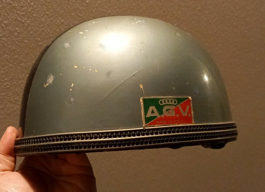 Casco Moto Agv Vintage Anni 60