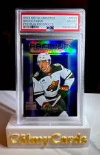 2023 Metal Universe - Brock Faber- Premium Prospects PP-28 Rookie Wild PSA POP 1